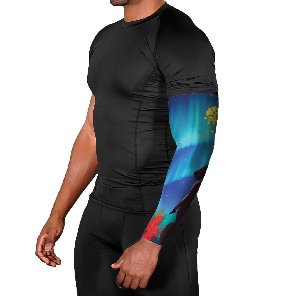 Australia Northern Lights Scenery Arm Sleeves