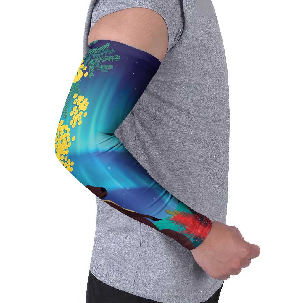 Australia Northern Lights Scenery Arm Sleeves