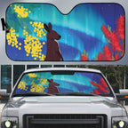 Australia Northern Lights Scenery Auto Sun Shade