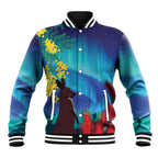 Australia Northern Lights Scenery Baseball Jacket
