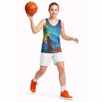 Australia Northern Lights Scenery Basketball Jersey