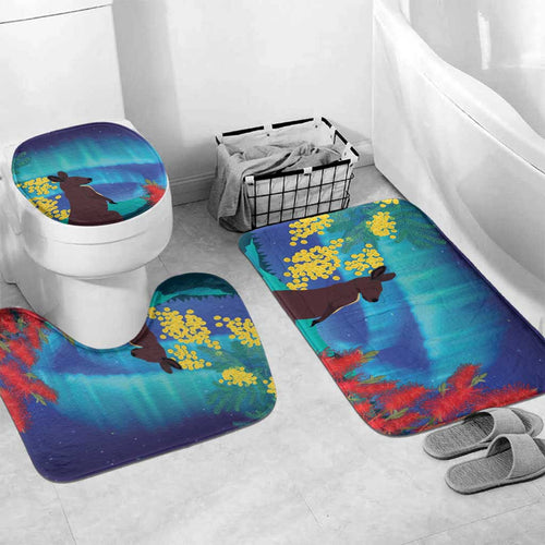 Australia Northern Lights Scenery Bathroom Set