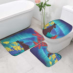 Australia Northern Lights Scenery Bathroom Set