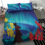 Australia Northern Lights Scenery Bedding Set