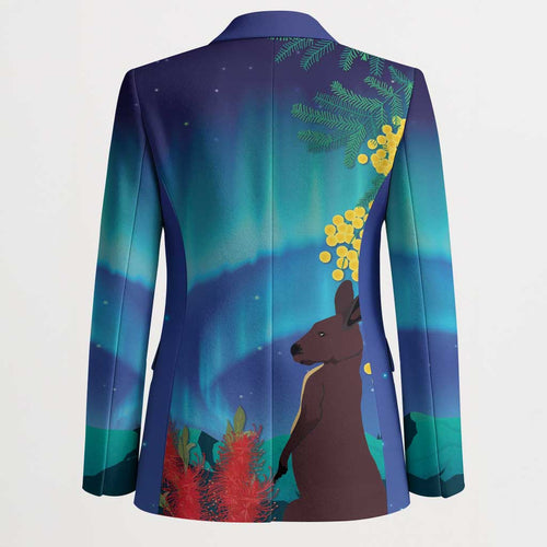 Australia Northern Lights Scenery Blazer