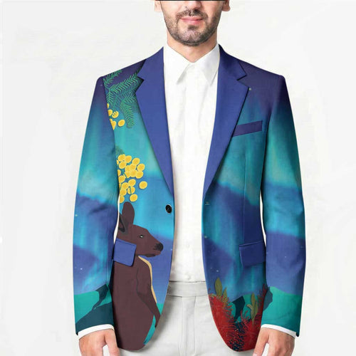 Australia Northern Lights Scenery Blazer