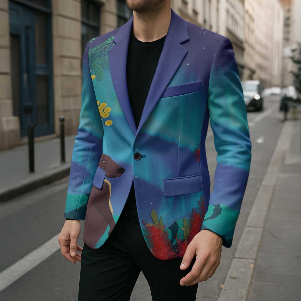 Australia Northern Lights Scenery Blazer