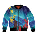 Australia Northern Lights Scenery Bomber Jacket