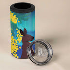 Australia Northern Lights Scenery 4 in 1 Can Cooler Tumbler