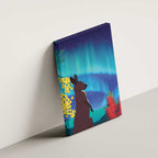 Australia Northern Lights Scenery Canvas Wall Art