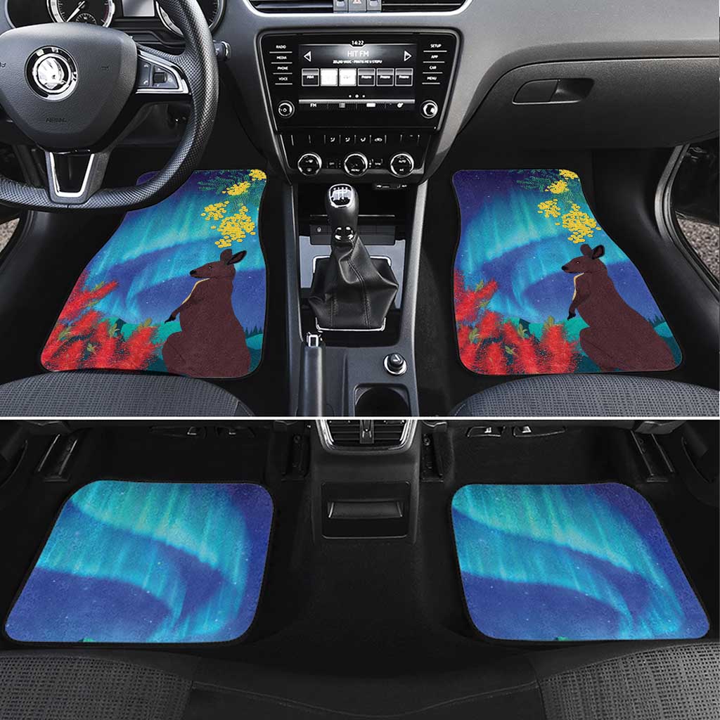 Australia Northern Lights Scenery Car Mats