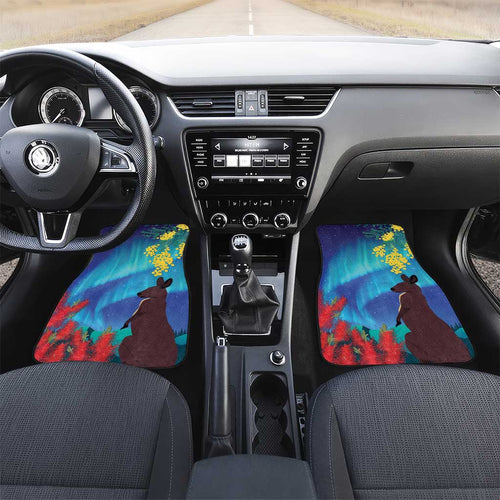 Australia Northern Lights Scenery Car Mats