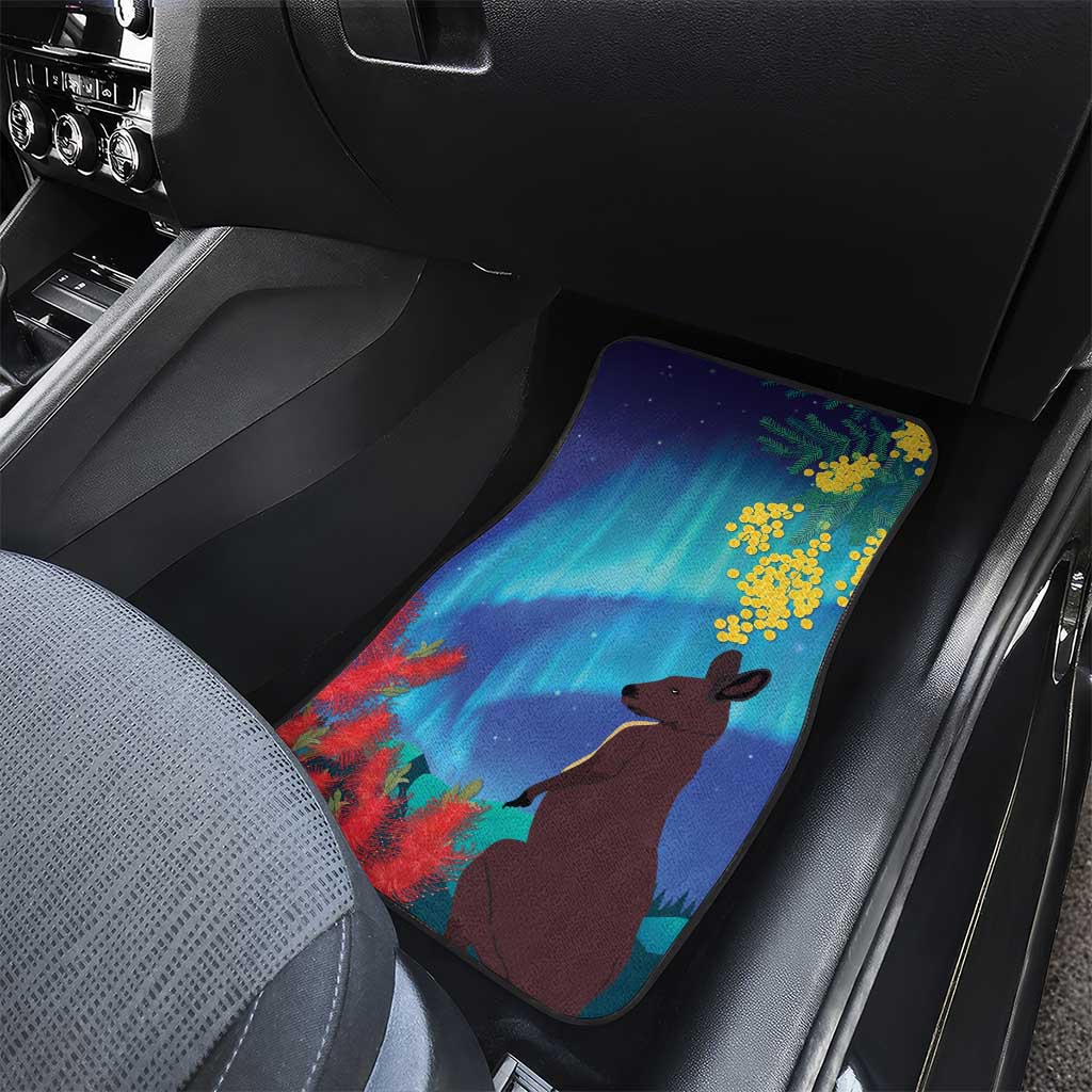 Australia Northern Lights Scenery Car Mats