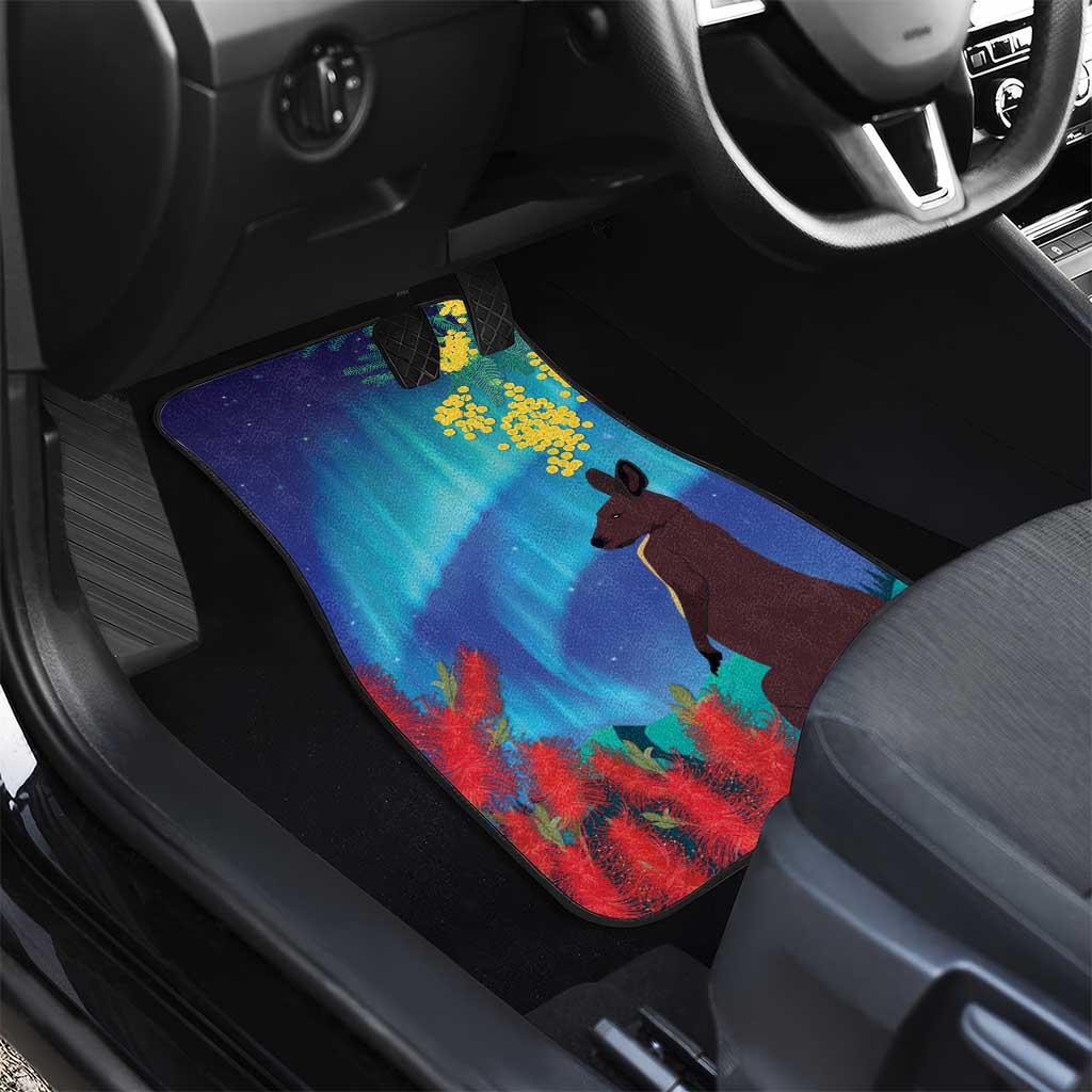 Australia Northern Lights Scenery Car Mats