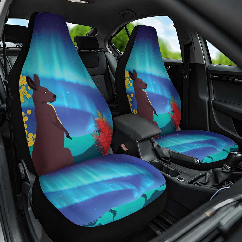 Australia Northern Lights Scenery Car Seat Cover