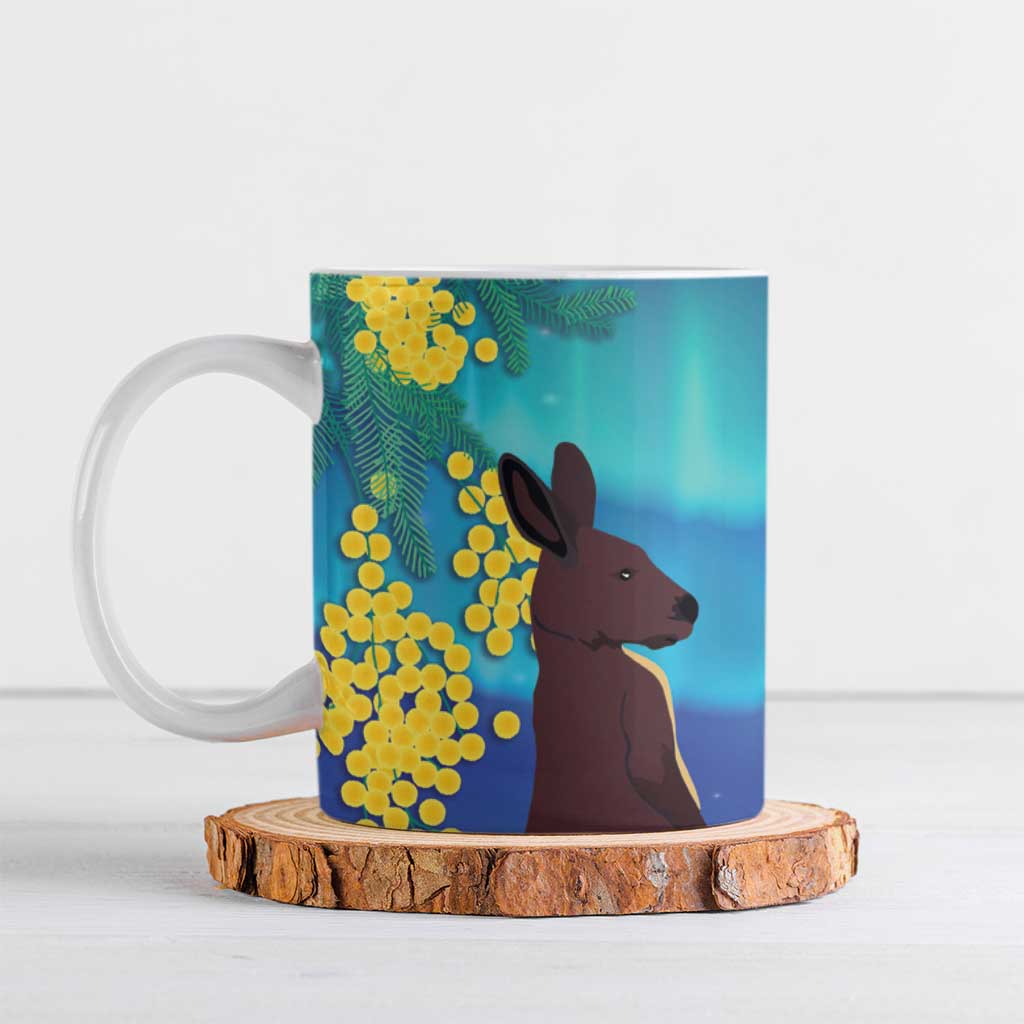 Australia Northern Lights Scenery Ceramic Mug