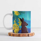 Australia Northern Lights Scenery Ceramic Mug