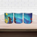 Australia Northern Lights Scenery Ceramic Mug