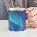 Australia Northern Lights Scenery Ceramic Mug