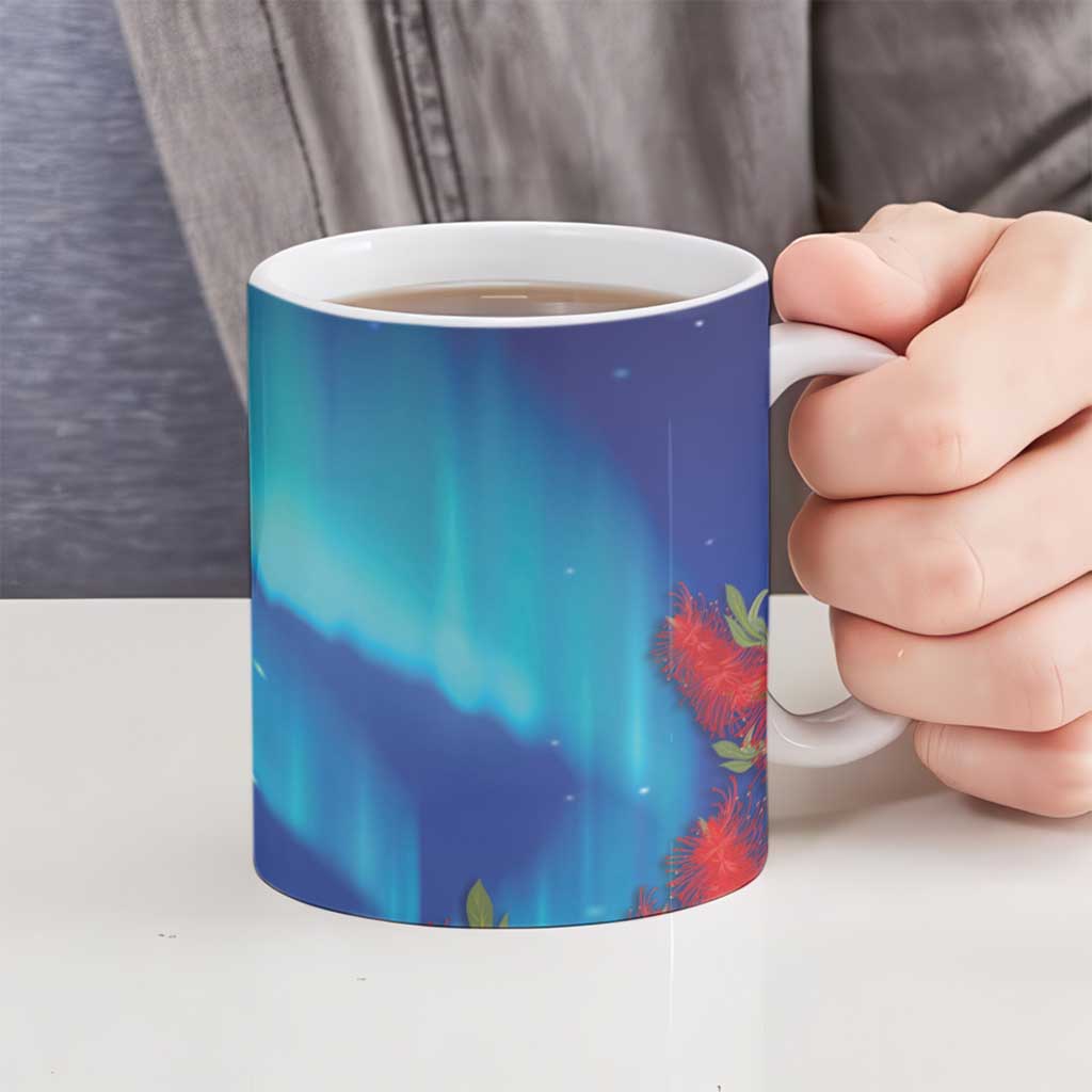 Australia Northern Lights Scenery Ceramic Mug
