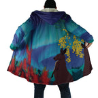 Australia Northern Lights Scenery Cloak