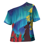 Australia Northern Lights Scenery Cross Shoulder Shirt