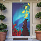 Australia Northern Lights Scenery Door Cover