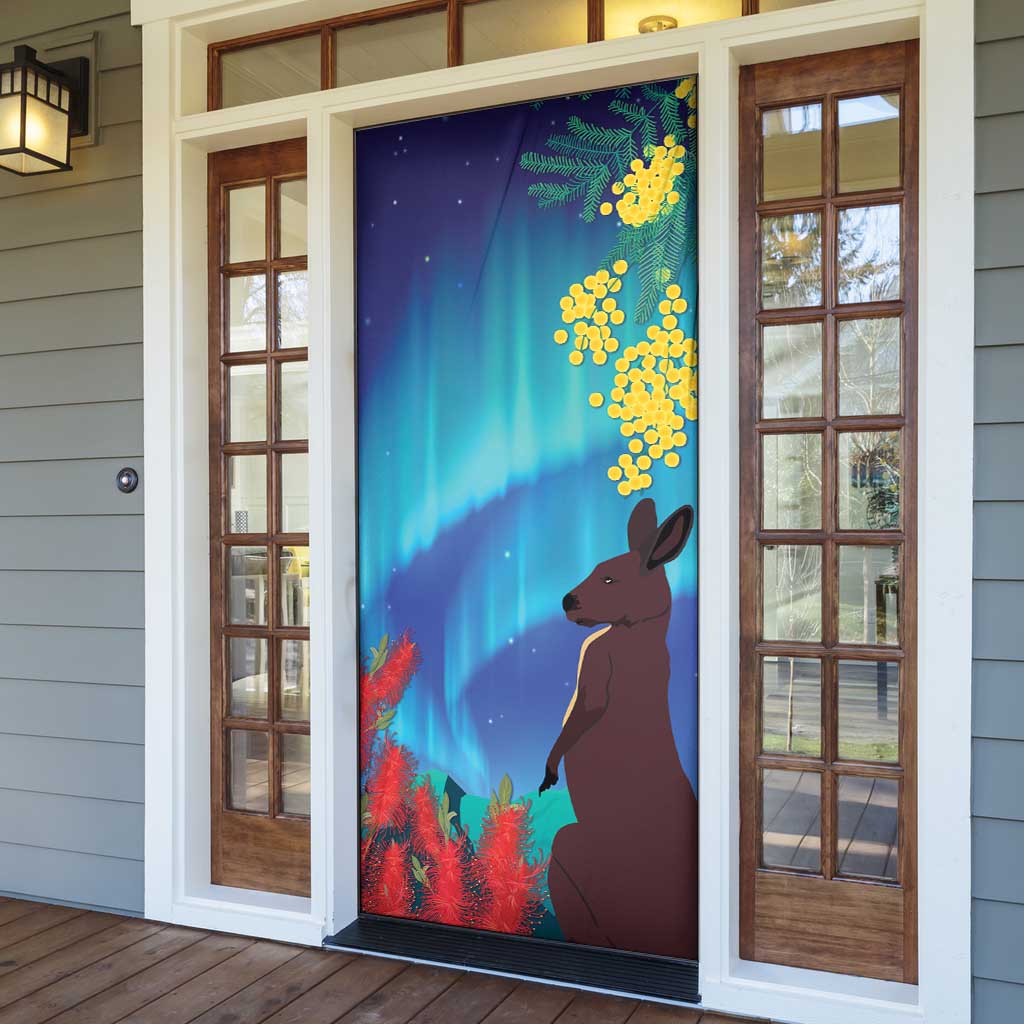 Australia Northern Lights Scenery Door Cover