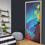 Australia Northern Lights Scenery Door Cover
