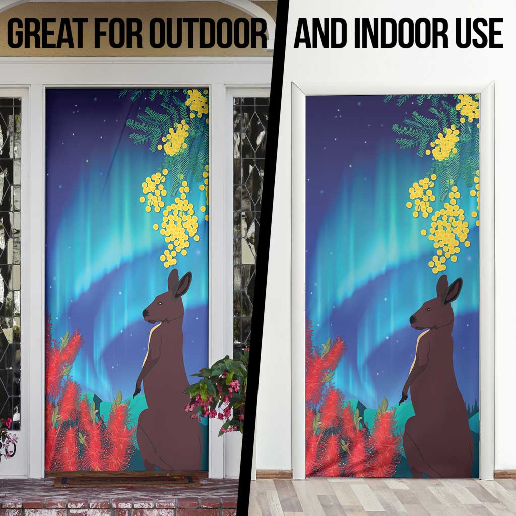Australia Northern Lights Scenery Door Cover
