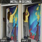 Australia Northern Lights Scenery Door Cover