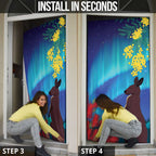 Australia Northern Lights Scenery Door Cover
