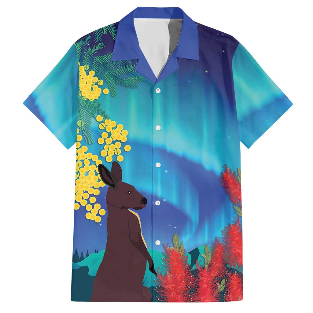 Australia Northern Lights Scenery Hawaiian Shirt