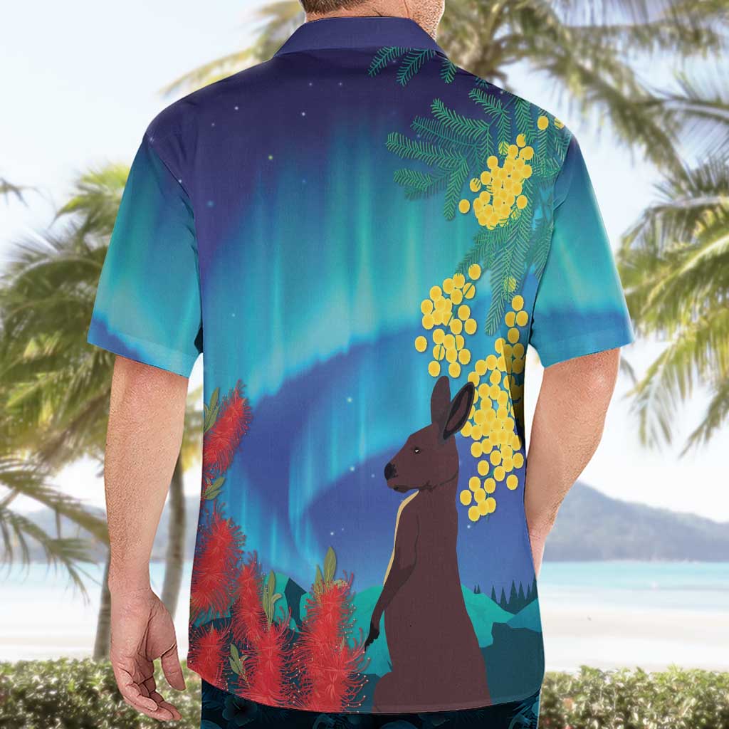 Australia Northern Lights Scenery Hawaiian Shirt