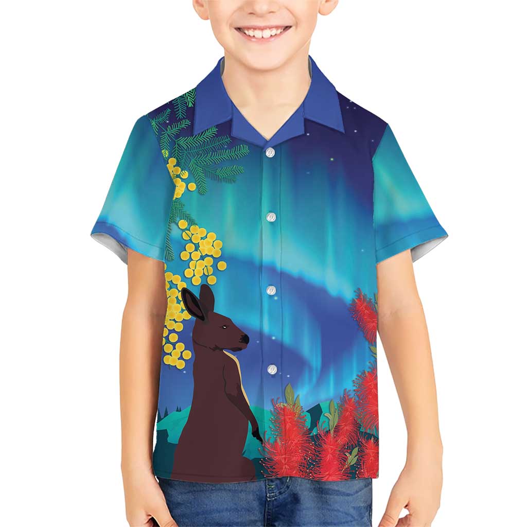 Australia Northern Lights Scenery Hawaiian Shirt