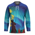 Australia Northern Lights Scenery Hockey Jersey