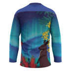 Australia Northern Lights Scenery Hockey Jersey