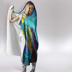 Australia Northern Lights Scenery Hooded Blanket