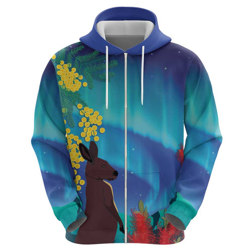Australia Northern Lights Scenery Hoodie