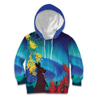 Australia Northern Lights Scenery Kid Hoodie