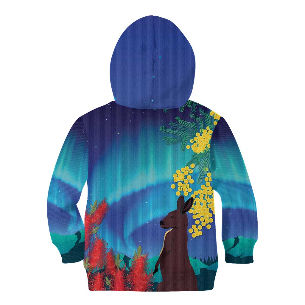 Australia Northern Lights Scenery Kid Hoodie