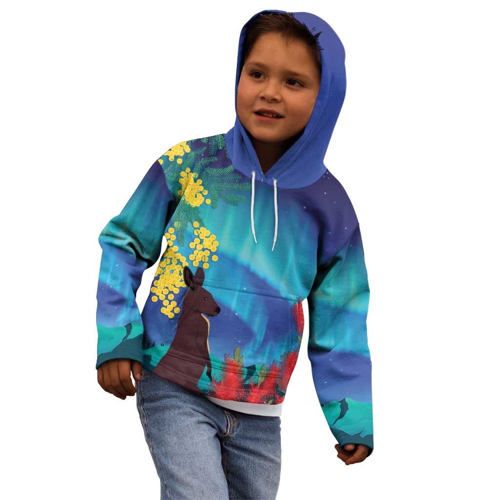 Australia Northern Lights Scenery Kid Hoodie