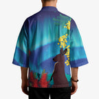 Australia Northern Lights Scenery Kimono