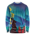 Australia Northern Lights Scenery Long Sleeve Shirt