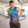 Australia Northern Lights Scenery Men Tank Top