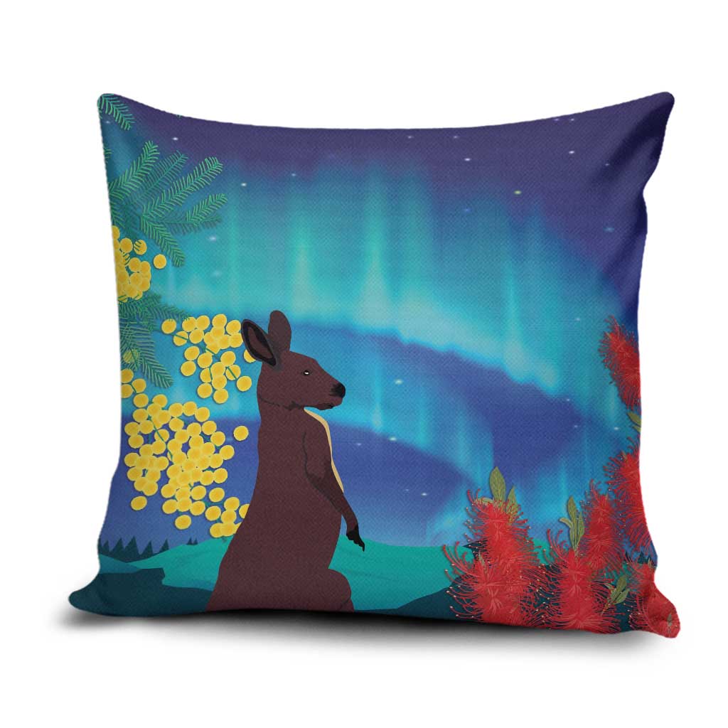 Australia Northern Lights Scenery Pillow Cover