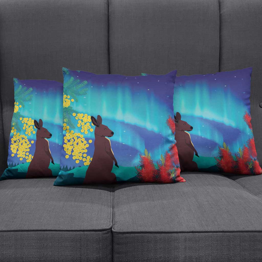 Australia Northern Lights Scenery Pillow Cover
