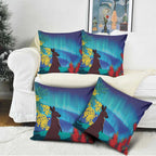 Australia Northern Lights Scenery Pillow Cover