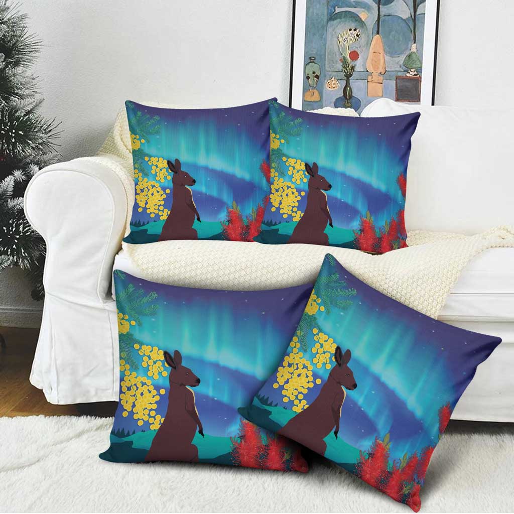 Australia Northern Lights Scenery Pillow Cover