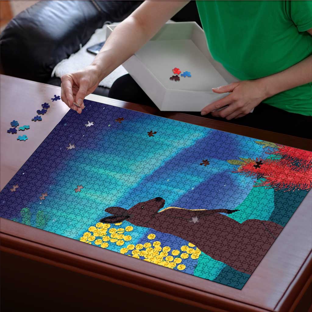 Australia Northern Lights Scenery Puzzle